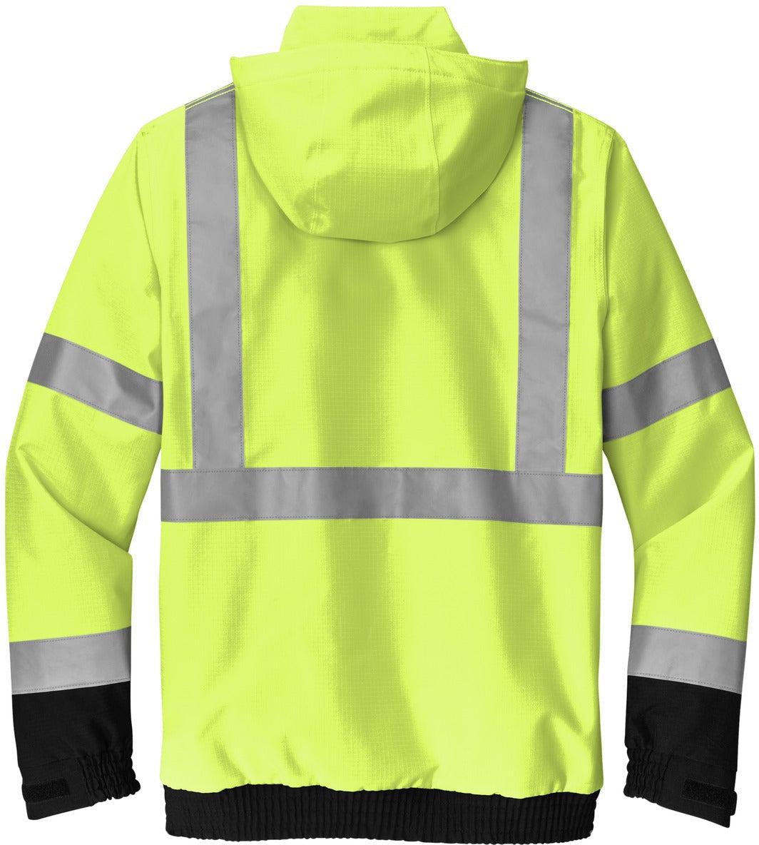no-logo Cornerstone ANSI 107 Class 3 Waterproof Insulated Ripstop Bomber Jacket-Regular-CornerStone-Thread Logic