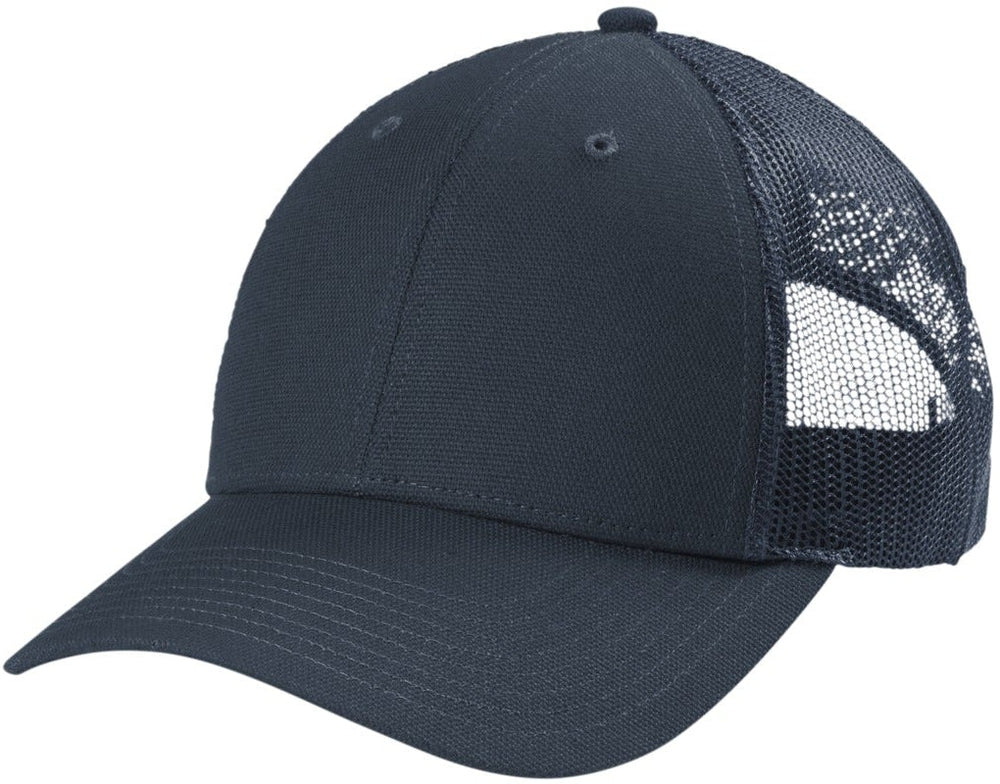 Cornerstone Canvas Mesh Back Cap  no-logo