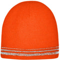Cornerstone Lined Enhanced Visibility With Reflective Stripes Beanie 