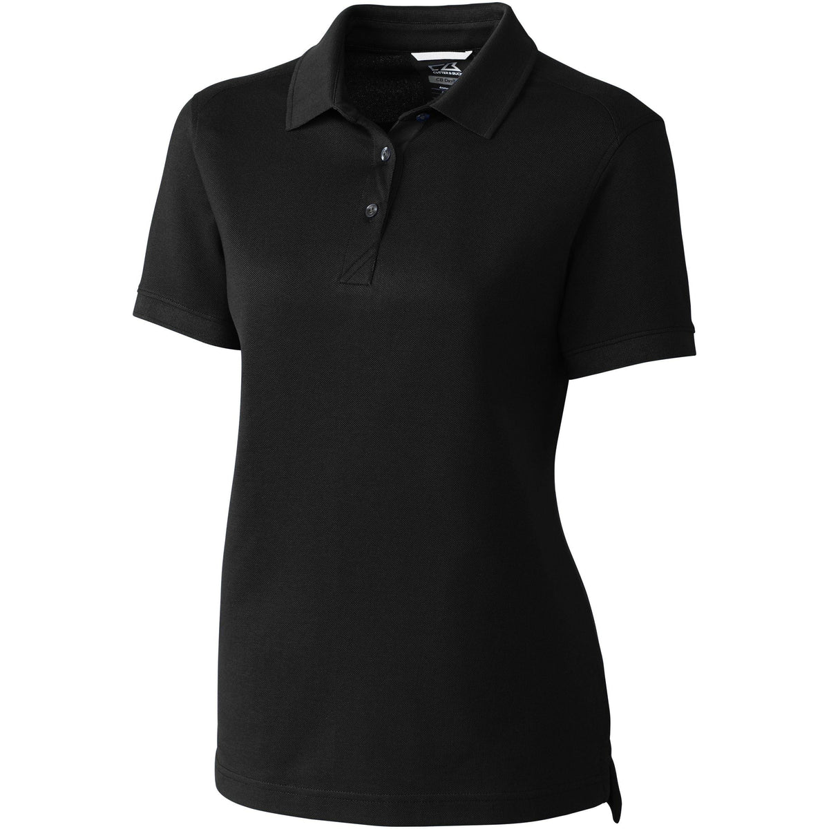 no-logo Cutter & Buck Women's Advantage Polo-Ladies Polos-Cutter&Buck-Black-XS-Thread Logic
