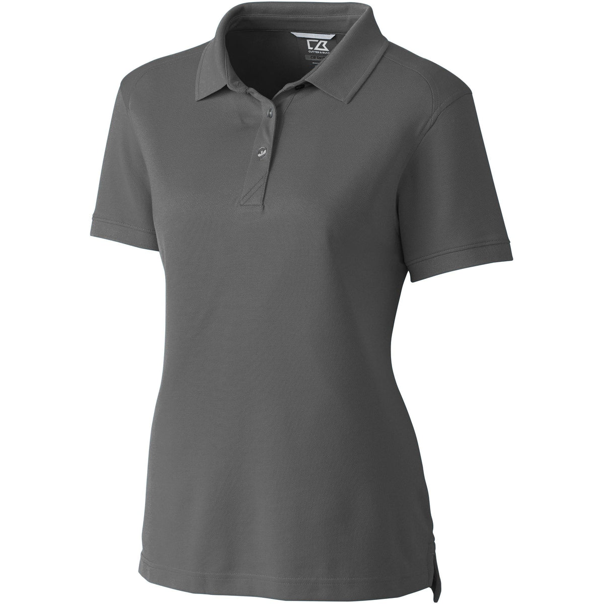 no-logo Cutter & Buck Women's Advantage Polo-Ladies Polos-Cutter&Buck-Elemental Grey-XS-Thread Logic