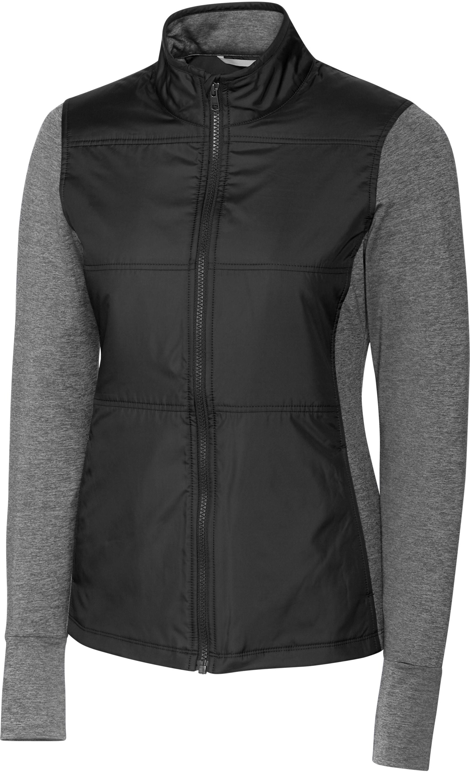 OUTLET-Cutter & Buck Ladies Long Sleeve Stealth Full Zip