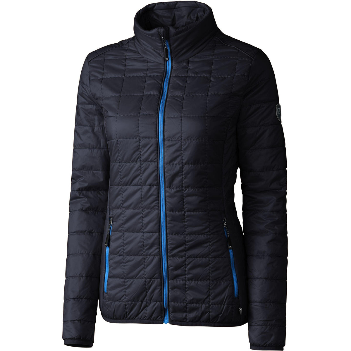no-logo Cutter & Buck Women's Rainier Jacket-Ladies Jackets-Cutter&Buck-Dark Navy-XS-Thread Logic