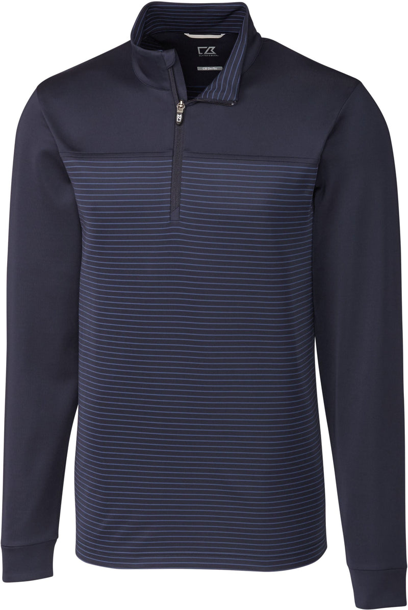 OUTLET-Cutter & Buck Traverse Stripe Half Zip