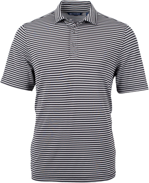 Cutter & Buck Men's Short Sleeve Virtue Eco Pique Recycled Polo Shirt at   Men’s Clothing store