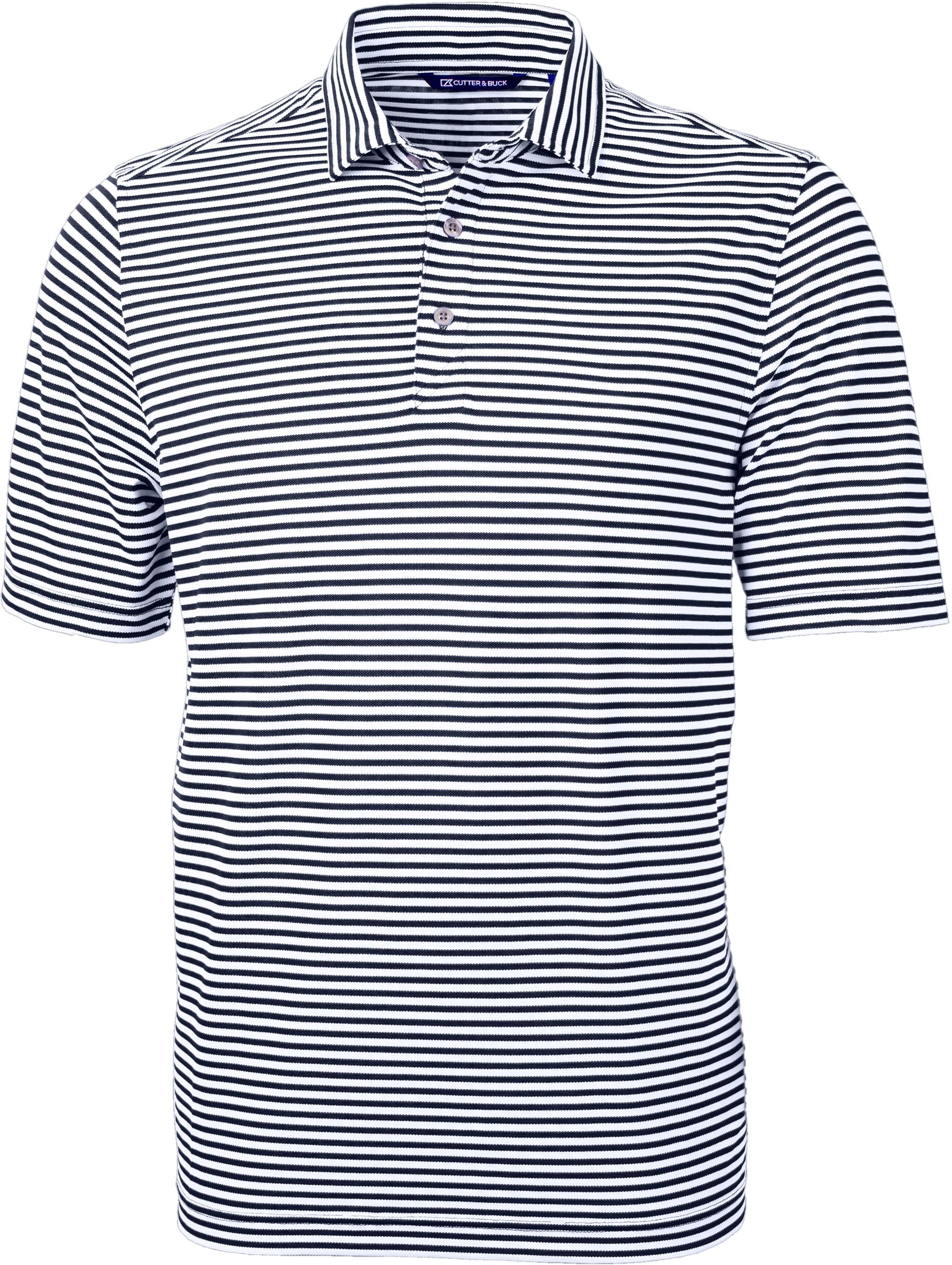 b*o様 ERNEST W. BAKER PIN STRIPE POLO Ernest W. Baker: White & Black
