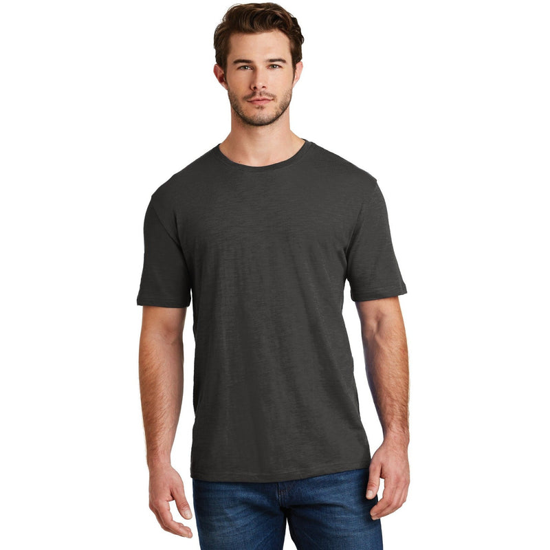 no-logo CLOSEOUT - District Super Slub Tee-District-Charcoal-XS-Thread Logic