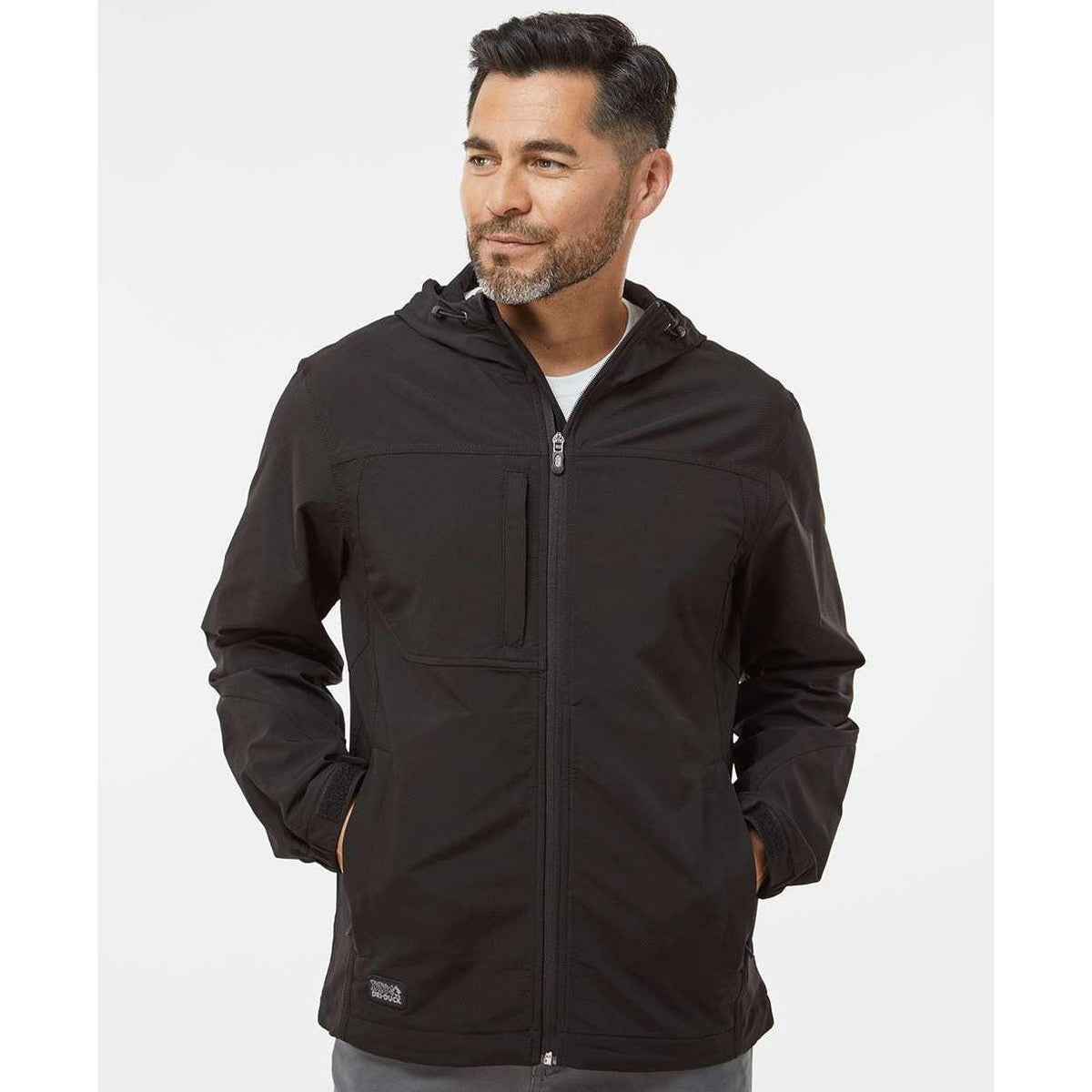 no-logo DRI Duck Apex Soft Shell Hooded Jacket-Outerwear-DRI DUCK-Thread Logic