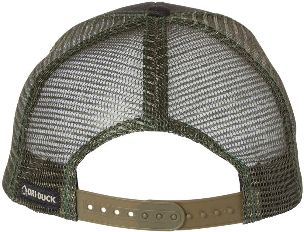 no-logo DRI Duck Buck Head Trucker Cap-Headwear-DRI DUCK-Thread Logic 