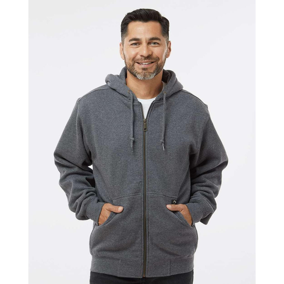 no-logo DRI Duck Crossfire PowerFleece Fleece Jacket-Men's Jackets-Dri Duck-Thread Logic
