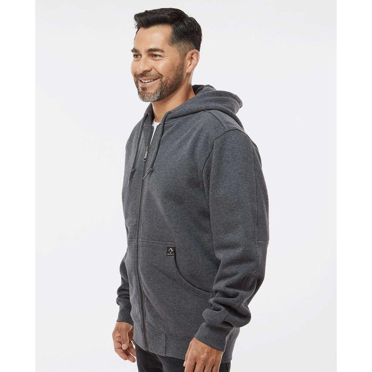 no-logo DRI Duck Crossfire PowerFleece Fleece Jacket-Men's Jackets-Dri Duck-Thread Logic