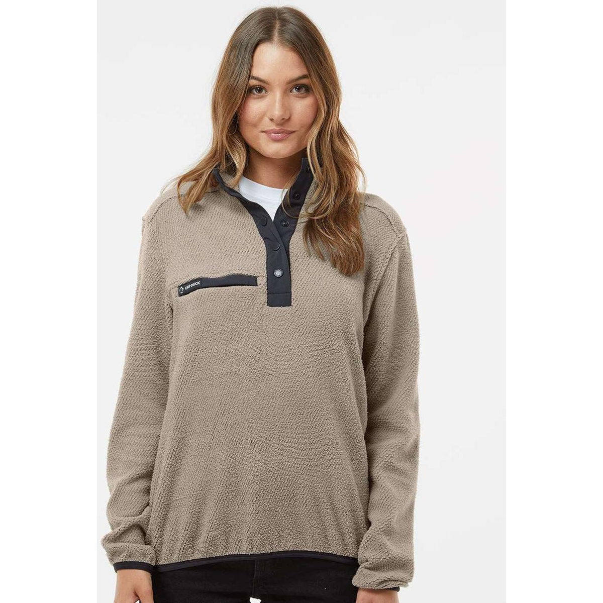 no-logo DRI Duck Ladies Cypress Sherpa Mountain Fleece-Ladies Layering-Dri Duck-Thread Logic