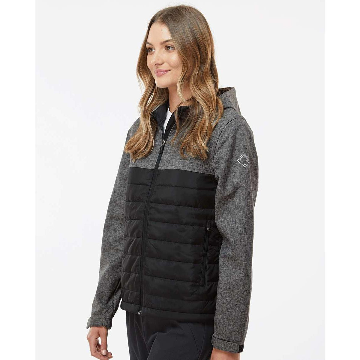 no-logo DRI Duck Ladies Vista Soft Shell Puffer Jacket-Outerwear-DRI DUCK-Thread Logic