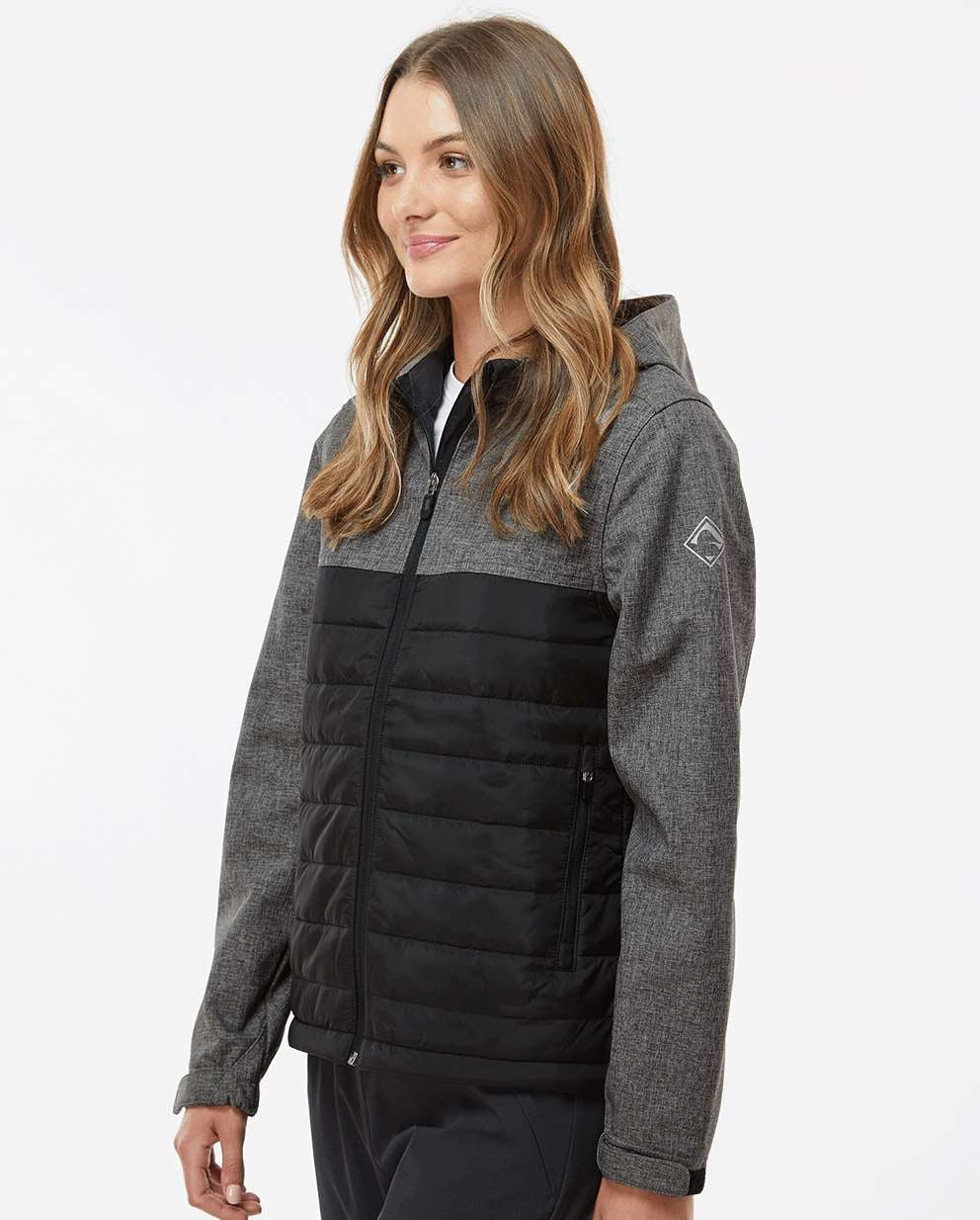 no-logo DRI Duck Ladies Vista Soft Shell Puffer Jacket-Outerwear-DRI DUCK-Thread Logic
