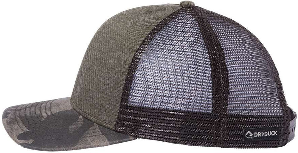 no-logo DRI Duck Pique Trucker Cap-Headwear-DRI DUCK-Thread Logic 