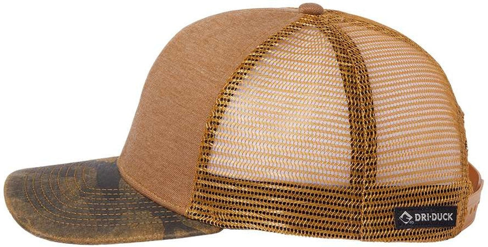 no-logo DRI Duck Pique Trucker Cap-Headwear-DRI DUCK-Thread Logic 