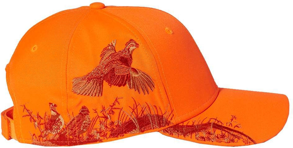 no-logo DRI Duck Quail Cap-Headwear-DRI DUCK-Blaze Orange - Quail-OSFA-Thread Logic 