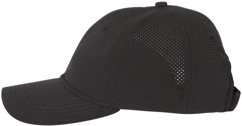 no-logo DRI Duck Stratus Perforated Cap-Headwear-DRI DUCK-Black-OSFA-Thread Logic 