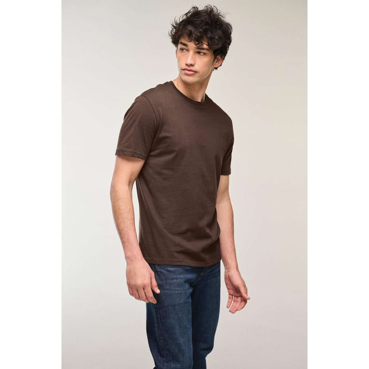 no-logo District Perfect Weight Crew Tee-Polos-District-Thread Logic