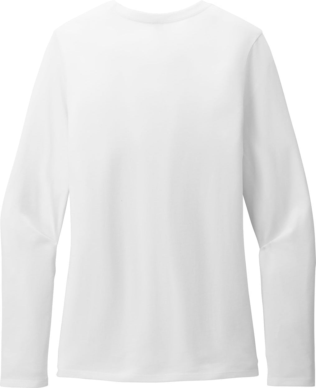 no-logo District Women's Perfect Blend CVC Long Sleeve Tee-District-Thread Logic