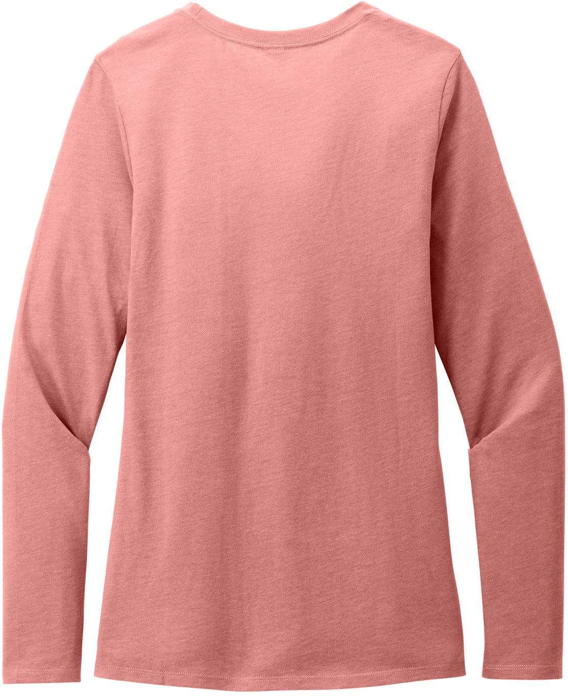 no-logo District Women's Perfect Blend CVC Long Sleeve Tee-District-Thread Logic