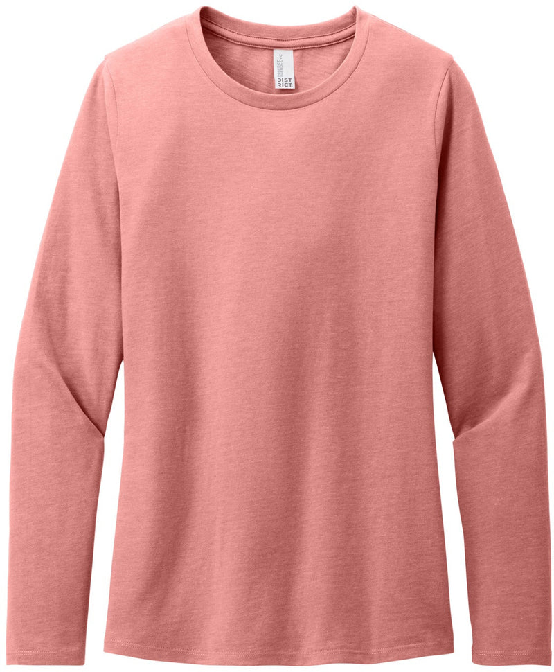 District Ladies Perfect Blend CVC Long Sleeve Tee