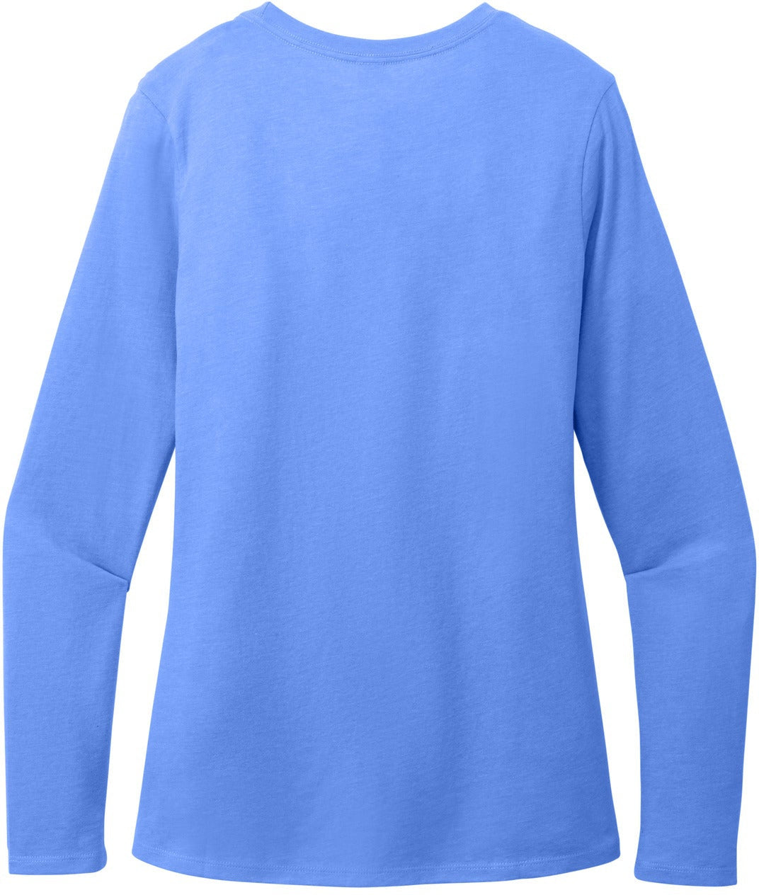 no-logo District Women's Perfect Blend CVC Long Sleeve Tee-District-Thread Logic