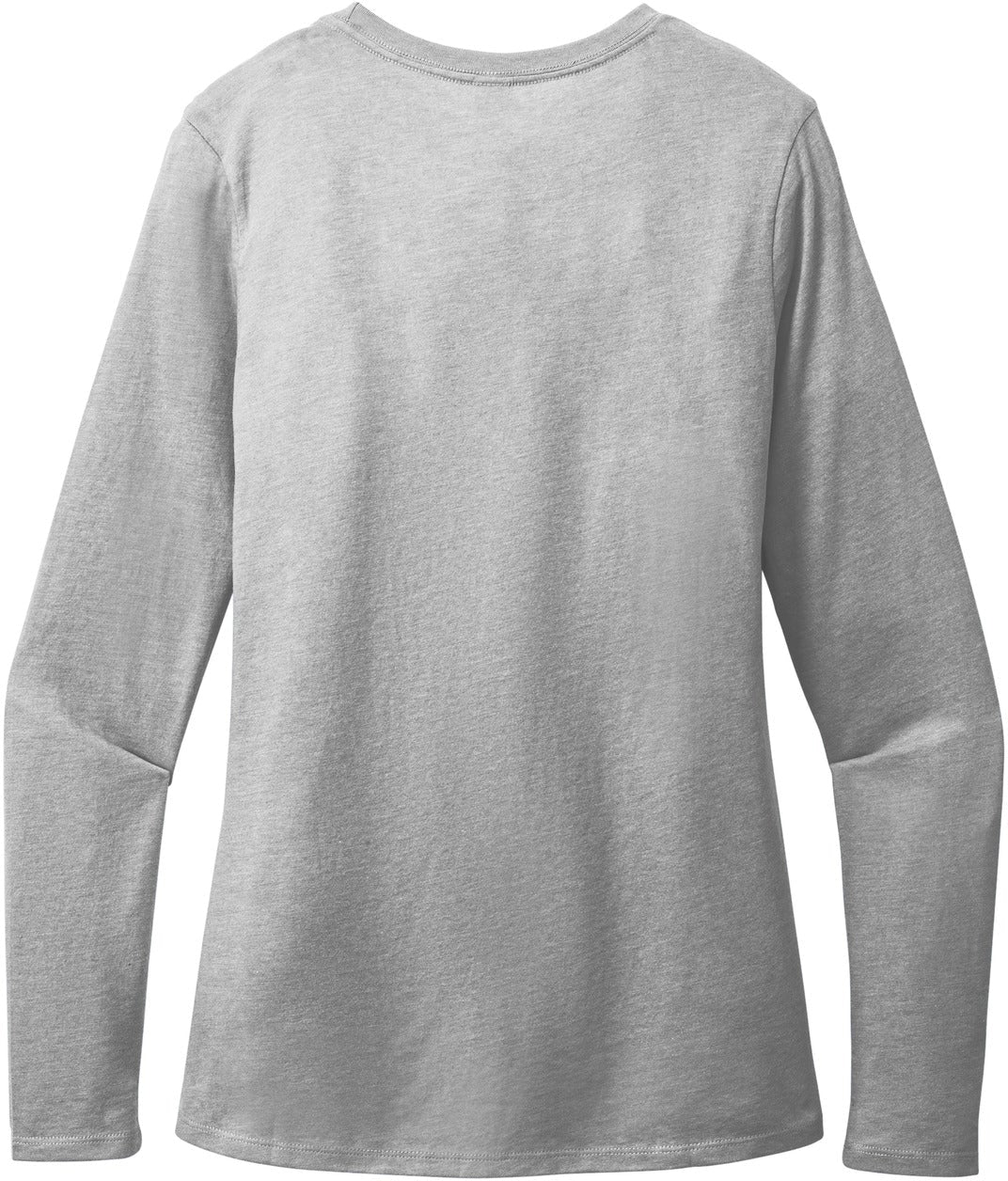 no-logo District Women's Perfect Blend CVC Long Sleeve Tee-District-Thread Logic