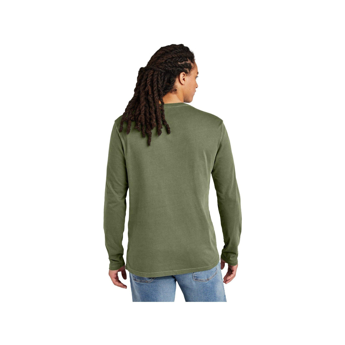 no-logo District Wash Long Sleeve Tee-District-Thread Logic