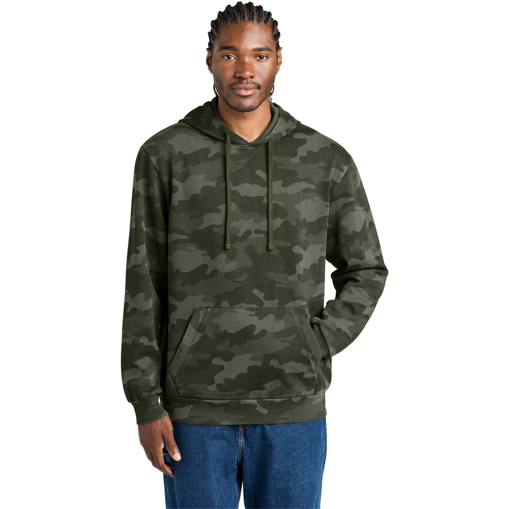 District Wash Camo Fleece Hoodie