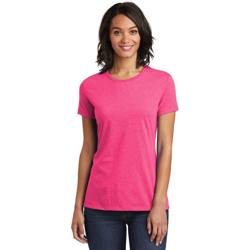no-logo CLOSEOUT - District Women's Very Important Tee-District-Fuchsia Frost-XS-Thread Logic