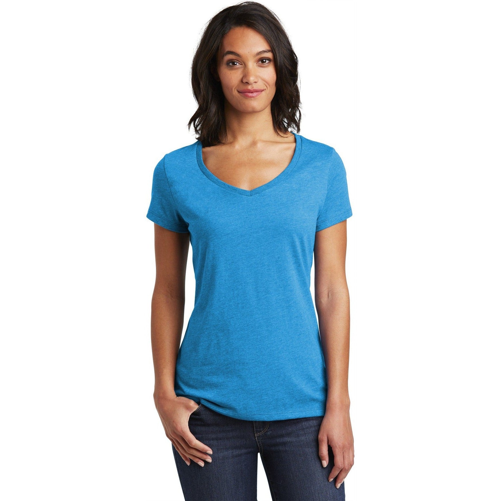 CLOSEOUT - District Women's Very Important Tee V-Neck