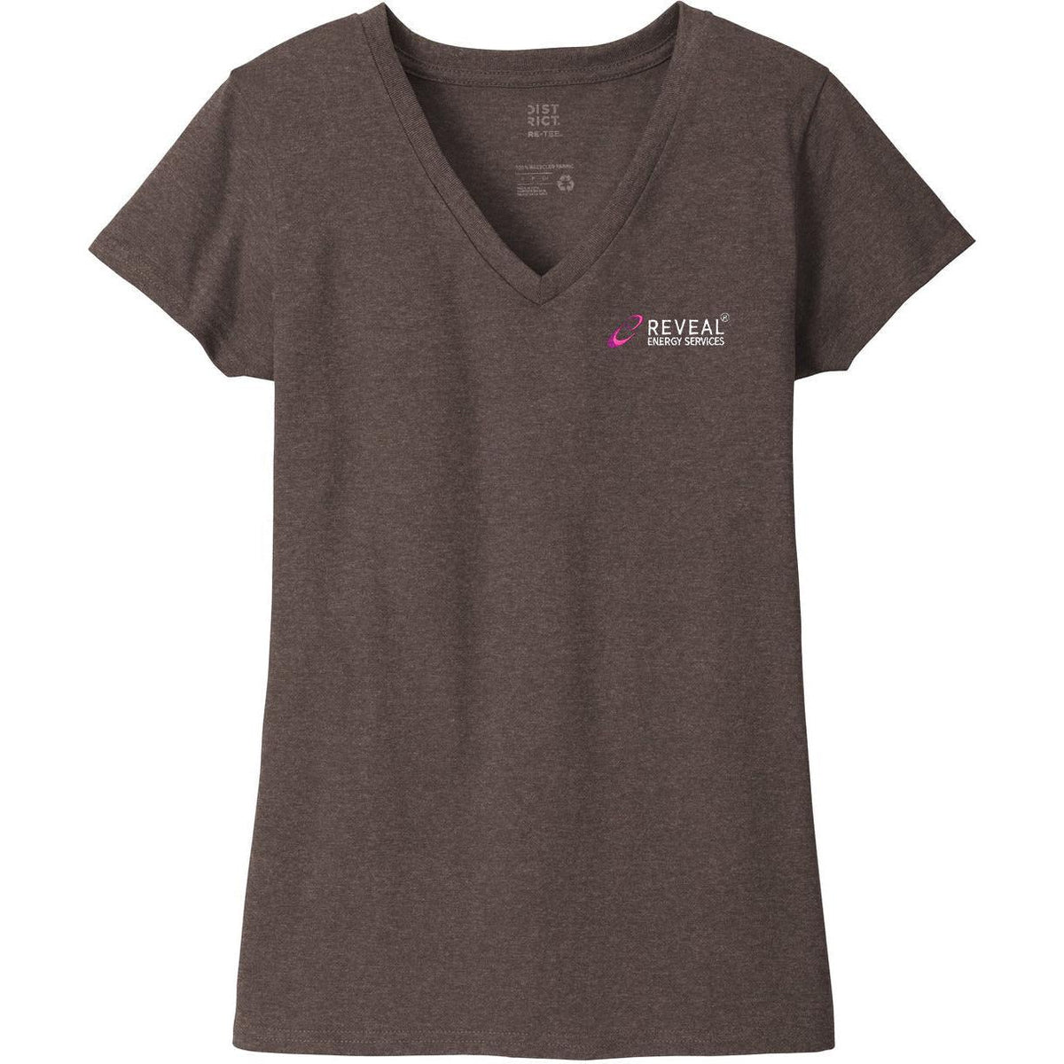 no-logo District Women's Re-Tee V-Neck-Polos-District-Thread Logic
