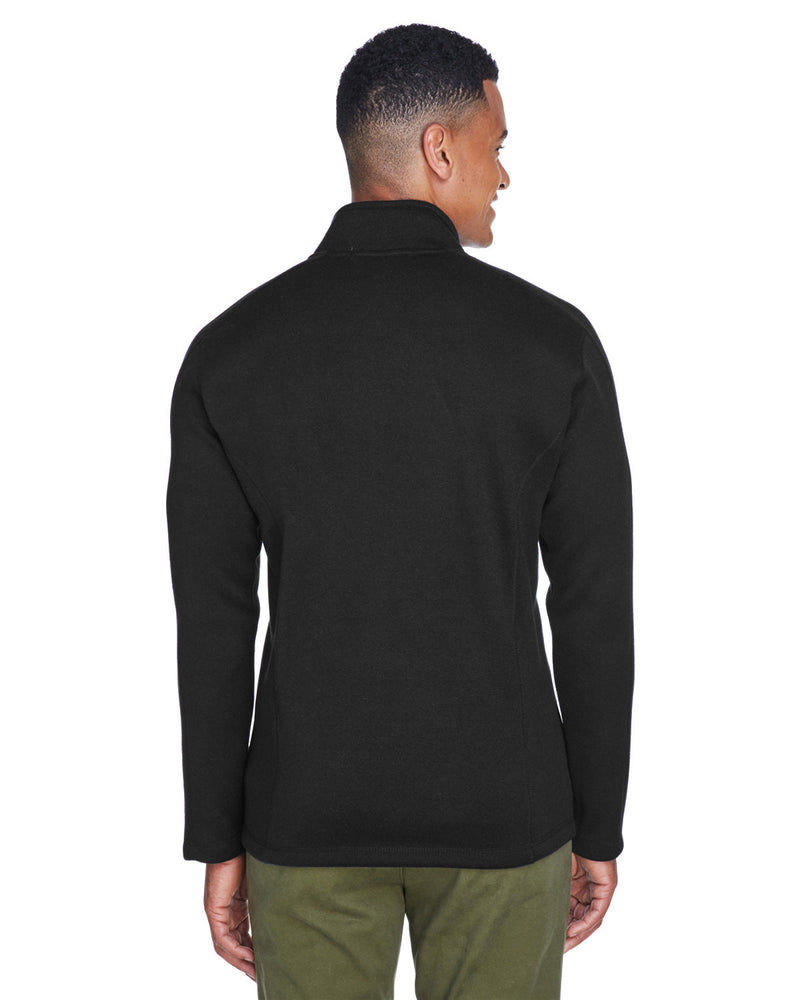 no-logo Devon & Jones Bristol Full-Zip Sweater Fleece Jacket-Men's Jackets-Devon&Jones-Thread Logic