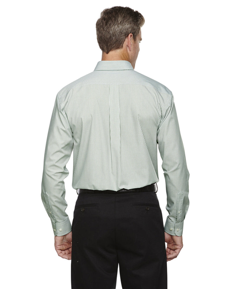 no-logo Devon & Jones Crown Woven Banker Stripe-Men's Dress Shirts-Devon&Jones-Thread Logic