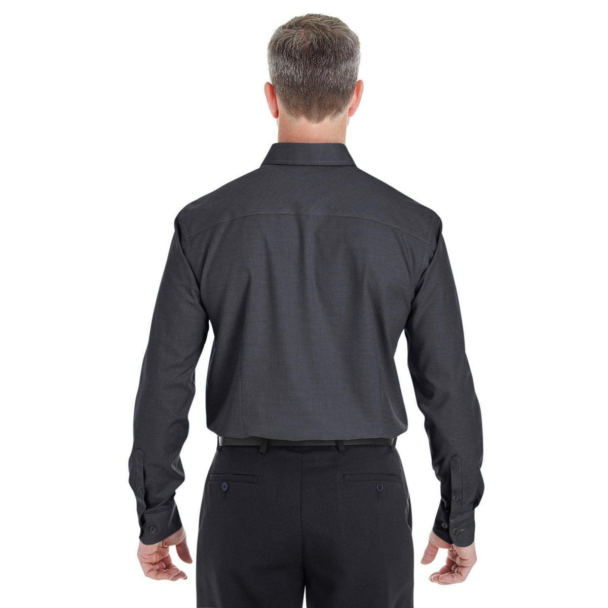 no-logo Devon & Jones Crown Woven Royal Dobby Shirt-Men's Dress Shirts-Devon&Jones-Thread Logic