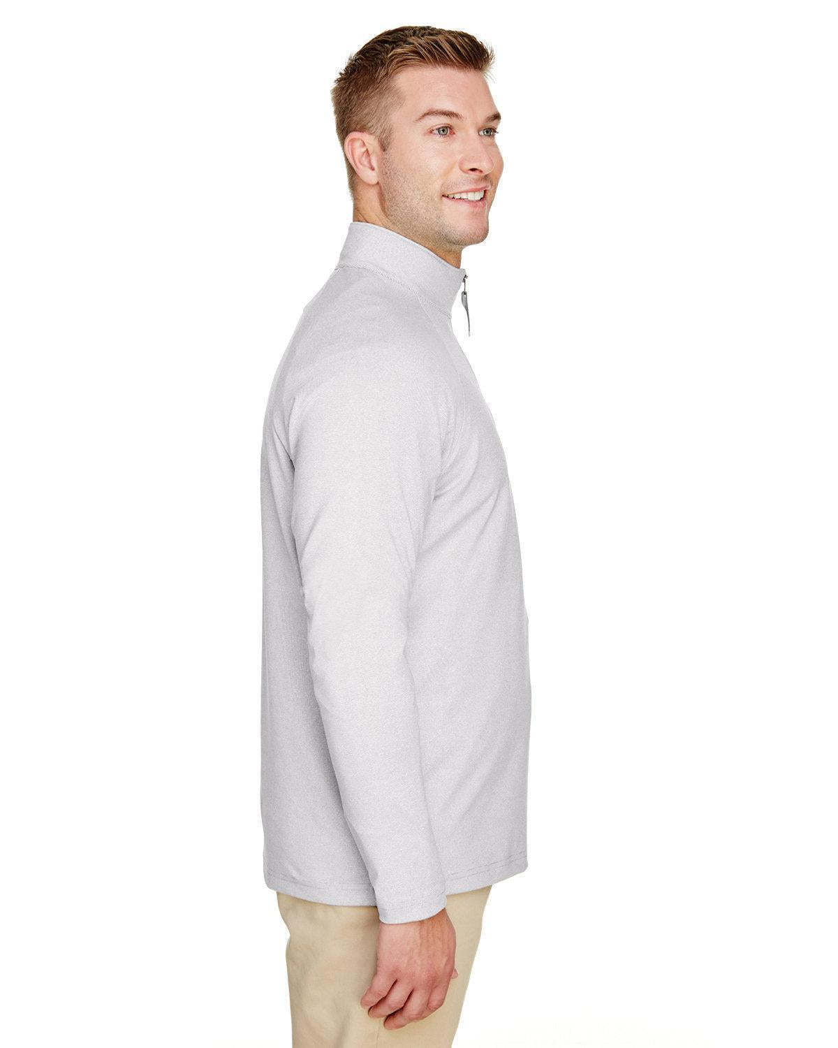 Devon&Jones DG480 Quarter-Zip Pullover with Custom Embroidery