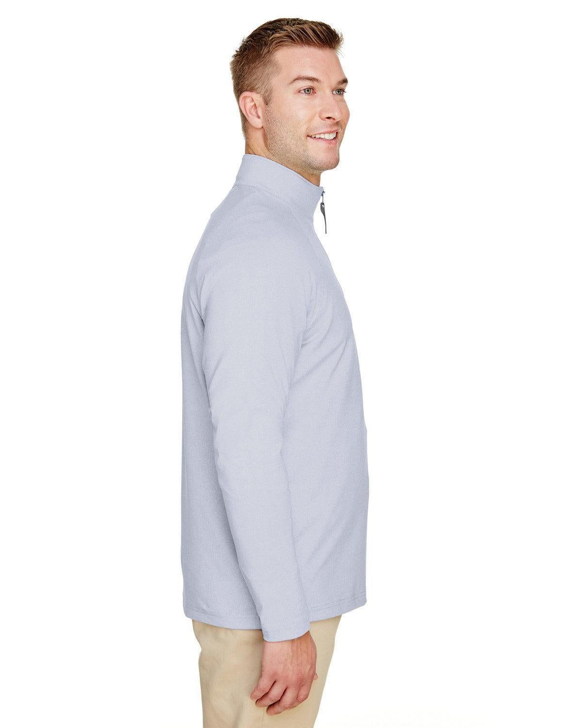 Devon&Jones DG480 Quarter-Zip Pullover with Custom Embroidery