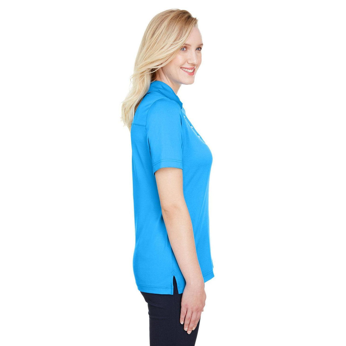 no-logo Devon & Jones CrownLux Performance Ladies Range Flex Polo-Ladies Polos-Devon&Jones-Thread Logic