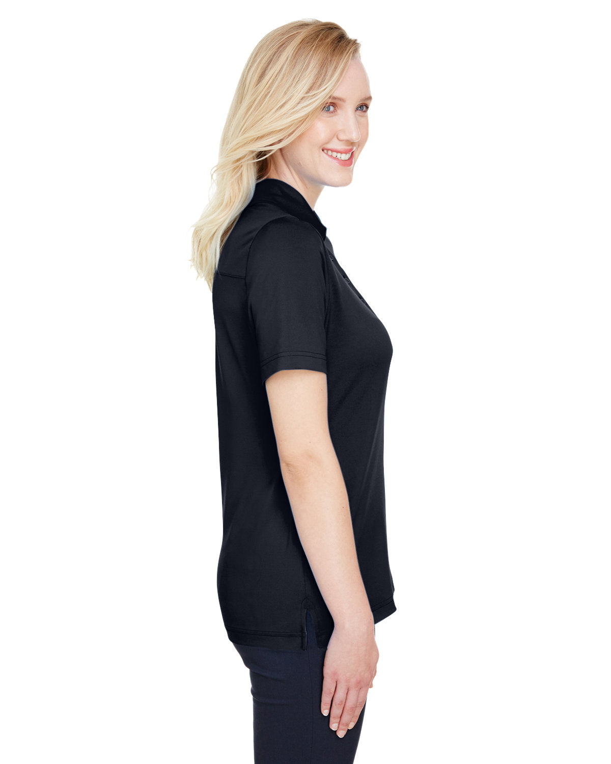 no-logo Devon & Jones CrownLux Performance Ladies Range Flex Polo-Ladies Polos-Devon&Jones-Thread Logic