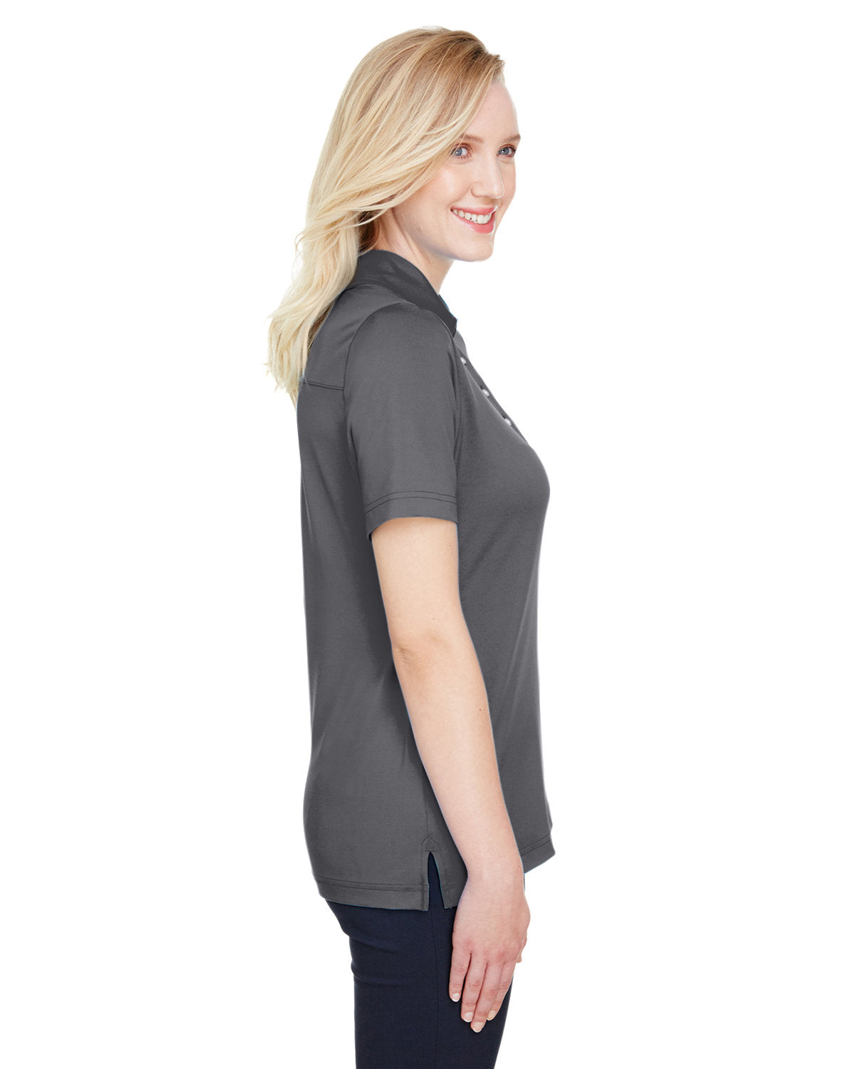 no-logo Devon & Jones CrownLux Performance Ladies Range Flex Polo-Ladies Polos-Devon&Jones-Thread Logic