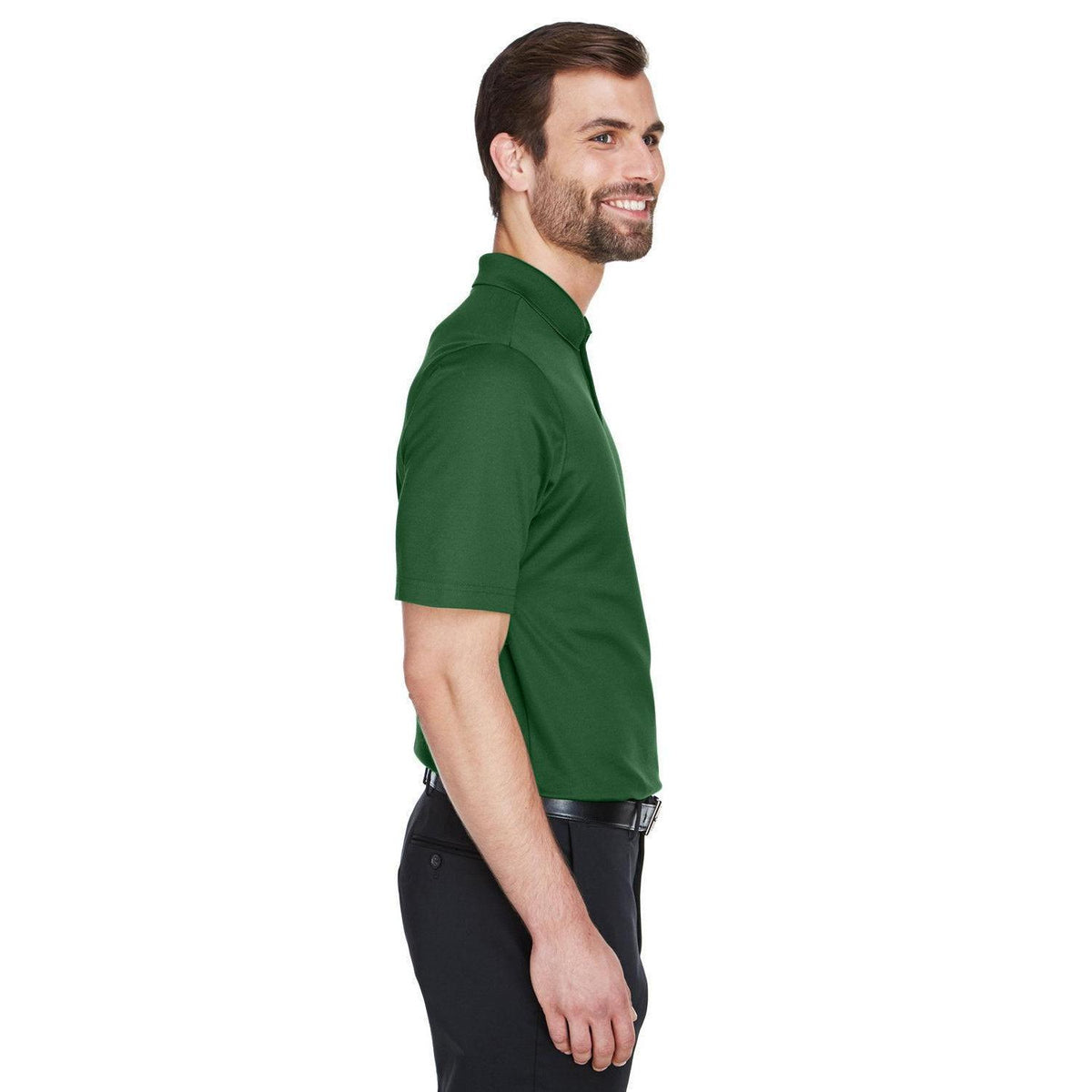 no-logo Devon & Jones CrownLux Performance Plaited Polo-Men's Polos-Devon&Jones-Thread Logic