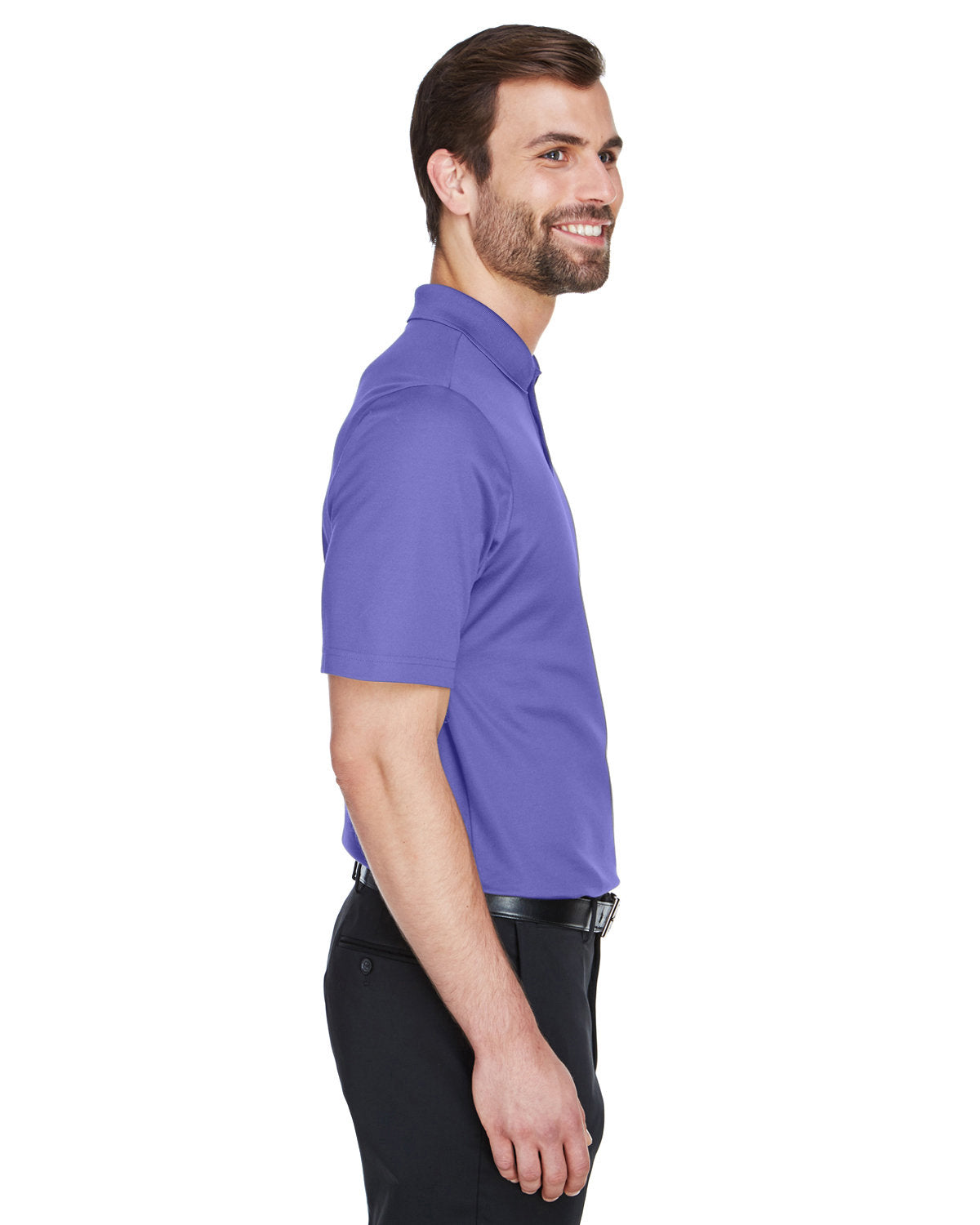 no-logo Devon & Jones CrownLux Performance Plaited Polo-Men's Polos-Devon&Jones-Thread Logic