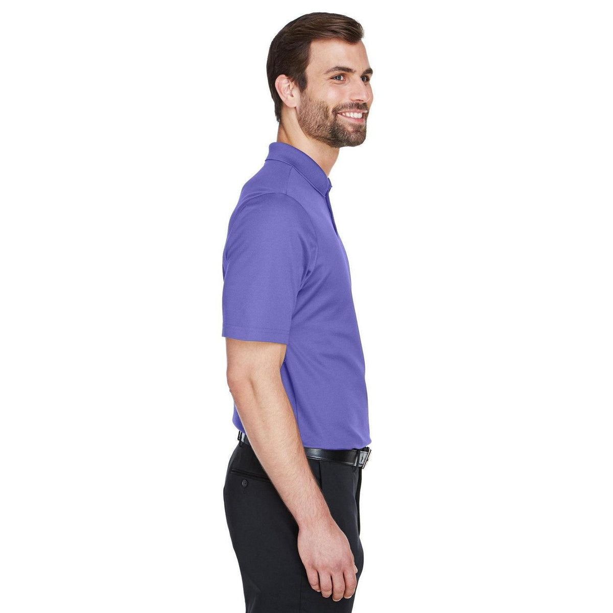 no-logo Devon & Jones CrownLux Performance Plaited Polo-Men's Polos-Devon&Jones-Thread Logic