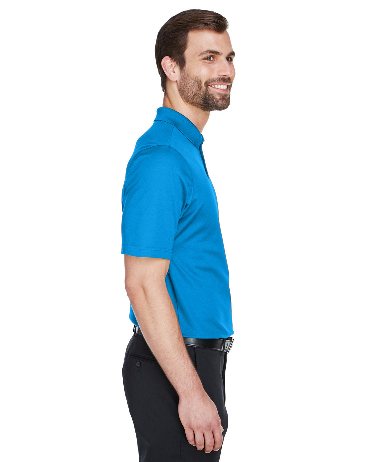 no-logo Devon & Jones CrownLux Performance Plaited Polo-Men's Polos-Devon&Jones-Thread Logic