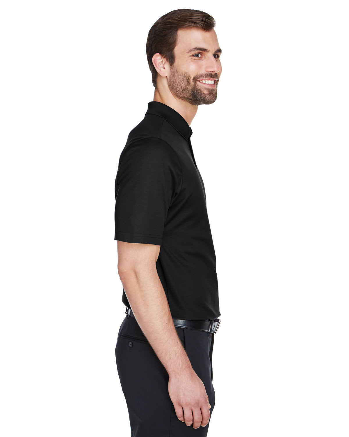 no-logo Devon & Jones CrownLux Performance Plaited Polo-Men's Polos-Devon&Jones-Thread Logic