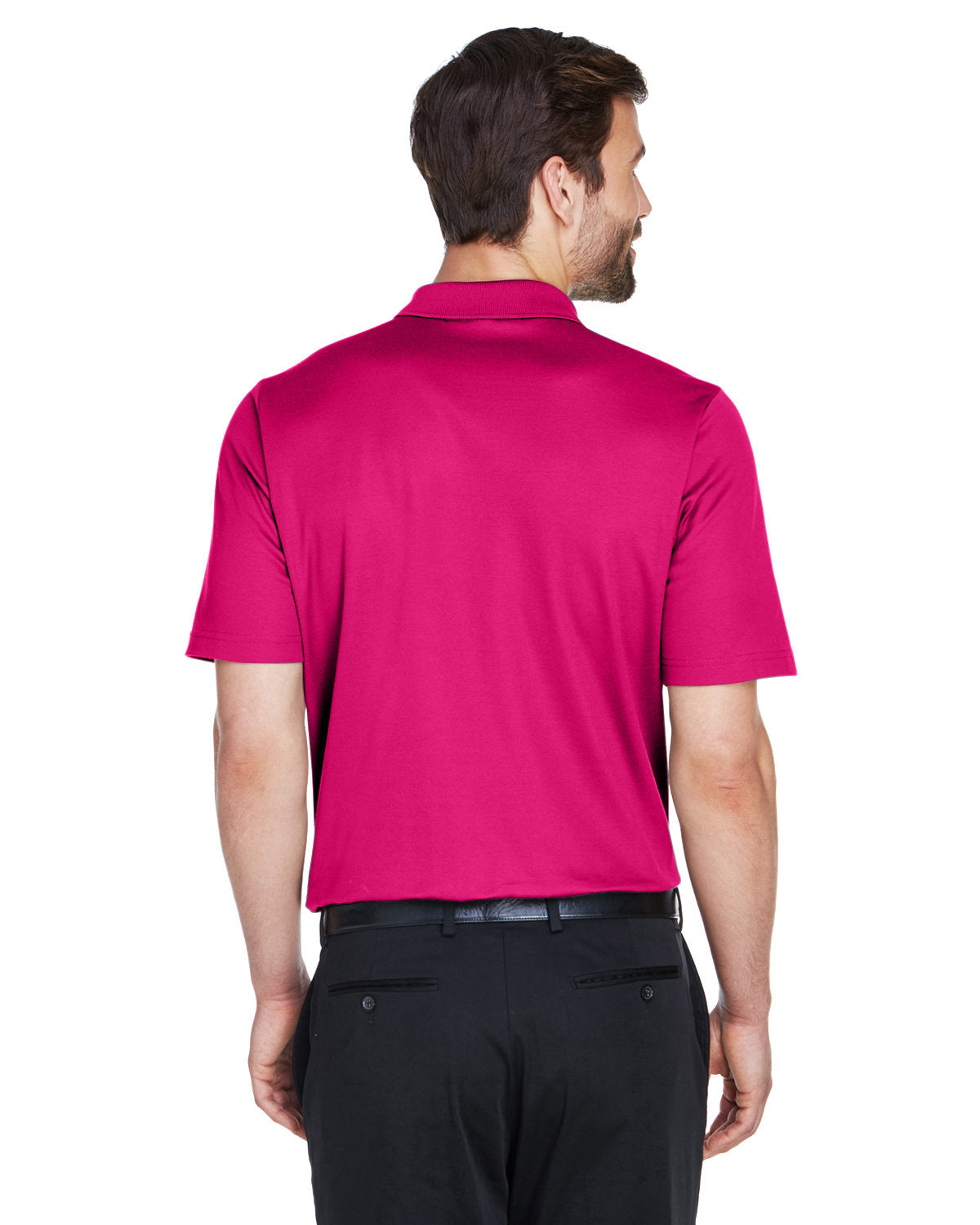 no-logo Devon & Jones CrownLux Performance Plaited Polo-Men's Polos-Devon&Jones-Thread Logic