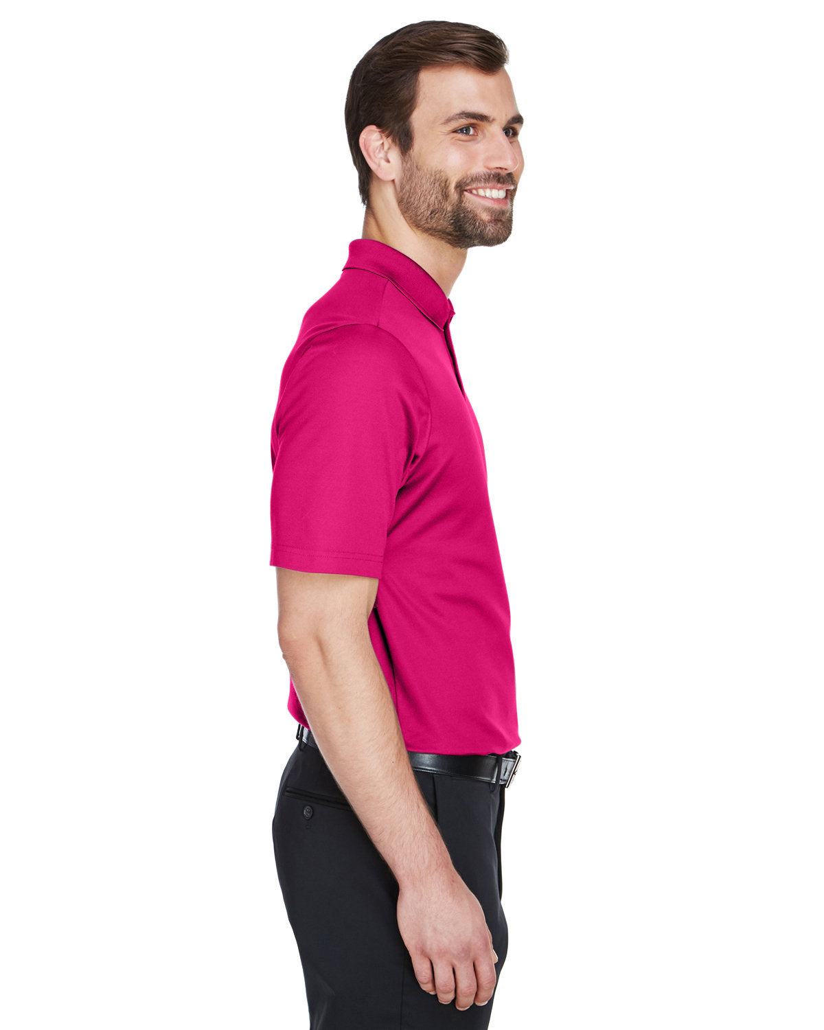 no-logo Devon & Jones CrownLux Performance Plaited Polo-Men's Polos-Devon&Jones-Thread Logic