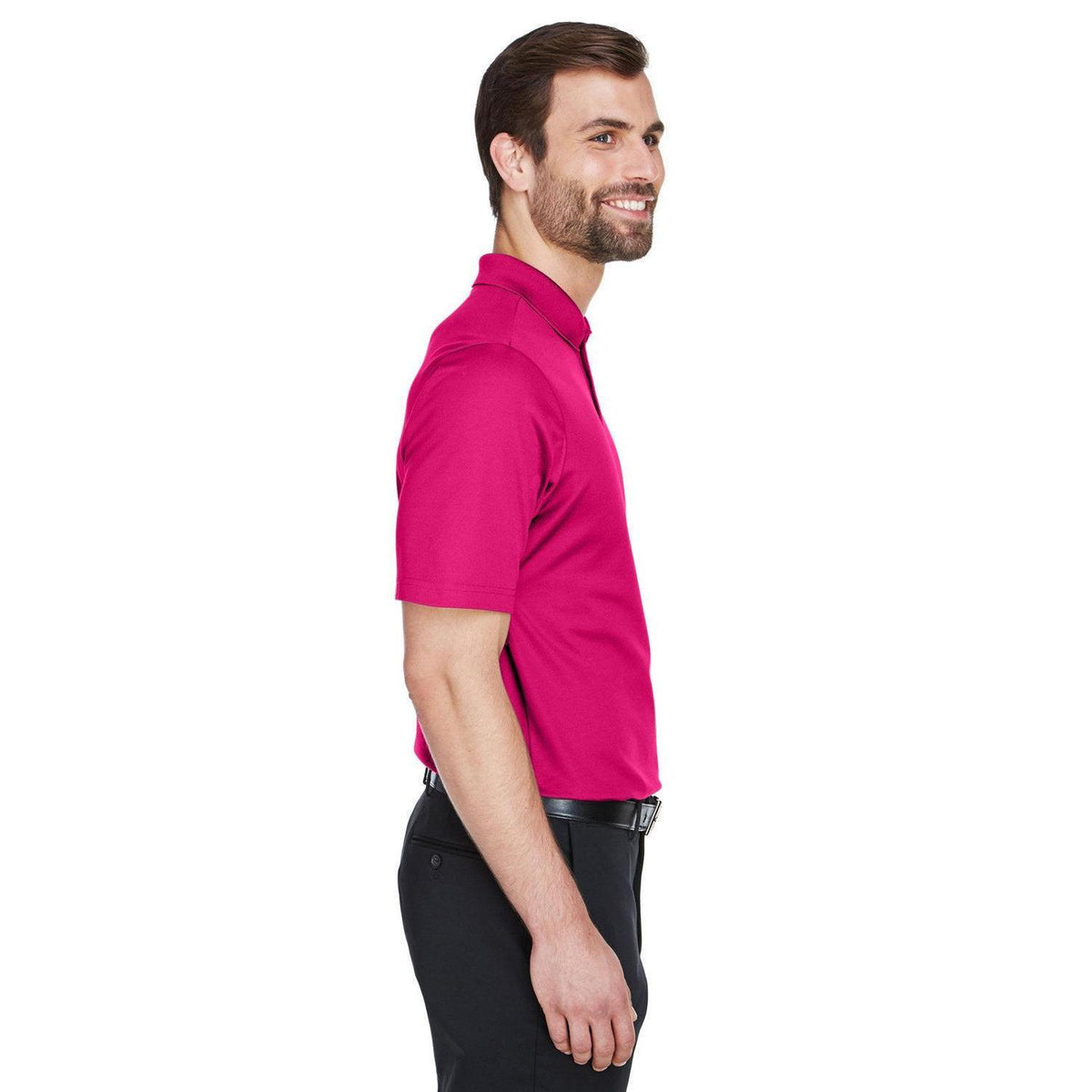 no-logo Devon & Jones CrownLux Performance Plaited Polo-Men's Polos-Devon&Jones-Thread Logic