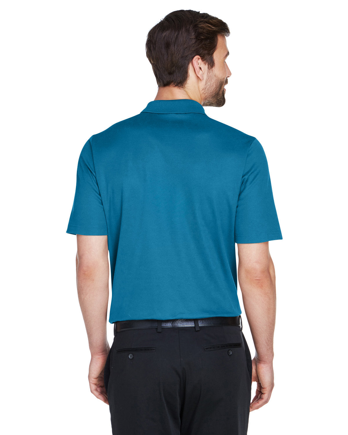 no-logo Devon & Jones CrownLux Performance Plaited Polo-Men's Polos-Devon&Jones-Thread Logic